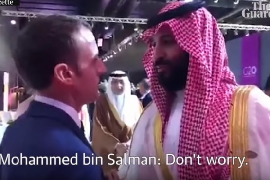 Diálogo secreto entre Macrón y el príncipe saudí por el periodista descuartizado