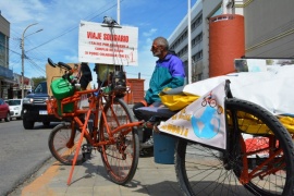 Pedaleando desde La Quiaca a Ushuaia para agradecer