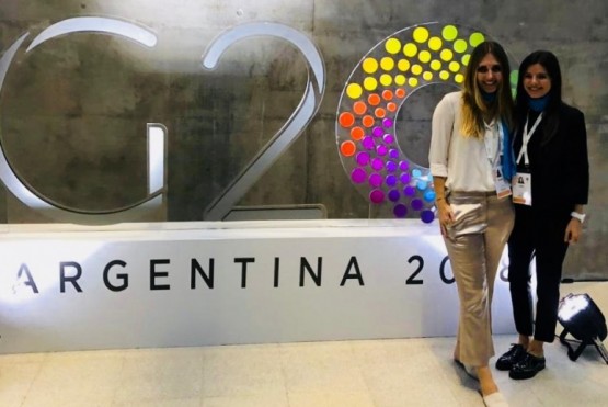 Jóvenes santacruceñas participaron del G20