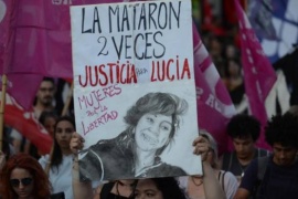 Pedido de justicia por Lucía