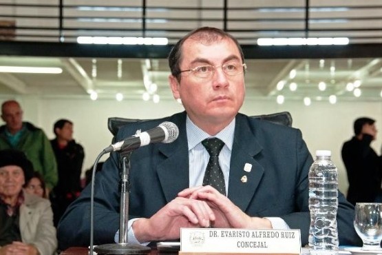Evaristo Ruiz fue electo como presidente del Concejo Deliberante. 