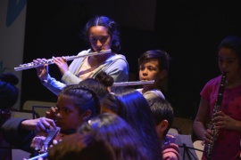 El Concierto de la Sinfónica Juvenil cerró “Glaciares en concierto”