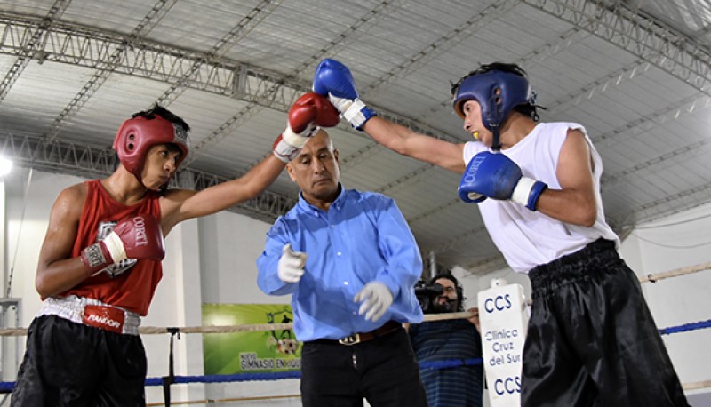 El Mega Festival de Boxeo cerró con tres peleas profesionales