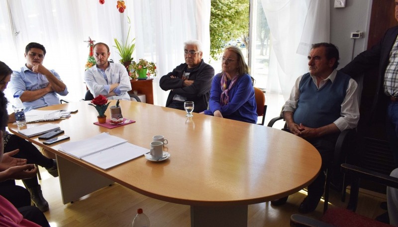 Alicia recibió a representantes de los centros de jubilados de YCRT