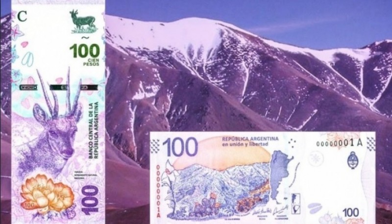 Ya se encuentra en circulación el nuevo billete de $100