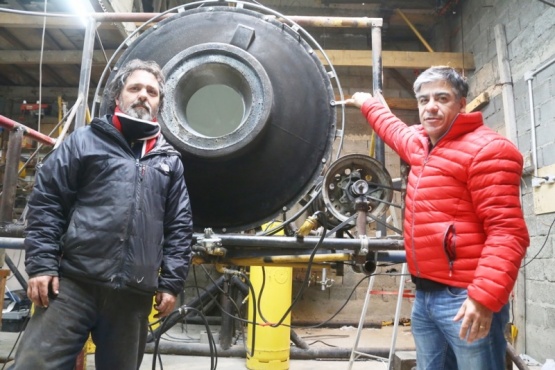 La fábrica de tanques más austral del mundo