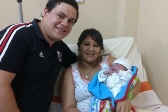 Nació Elián Joaquín, el primer bebé del 2019