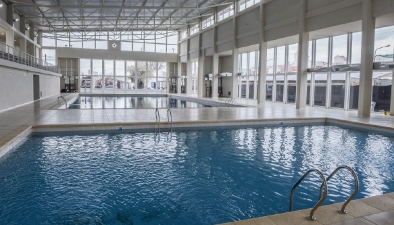 El natatorio se “inauguró” en octubre de 2015.