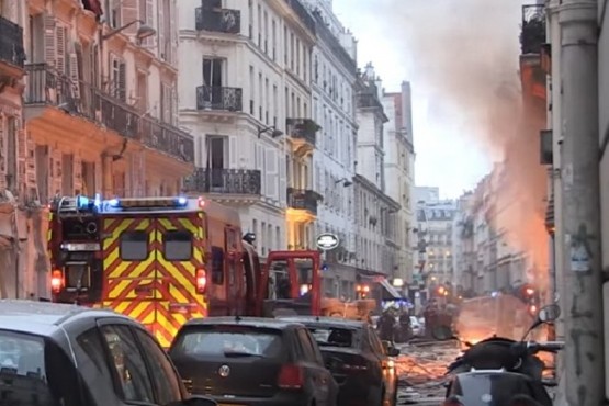 Explotó una panadería en París: cuatro personas murieron y hay más de 30 heridos