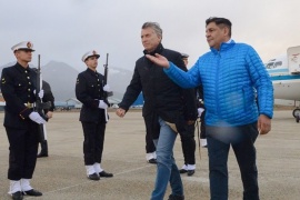 El presidente Macri ya está en Ushuaia