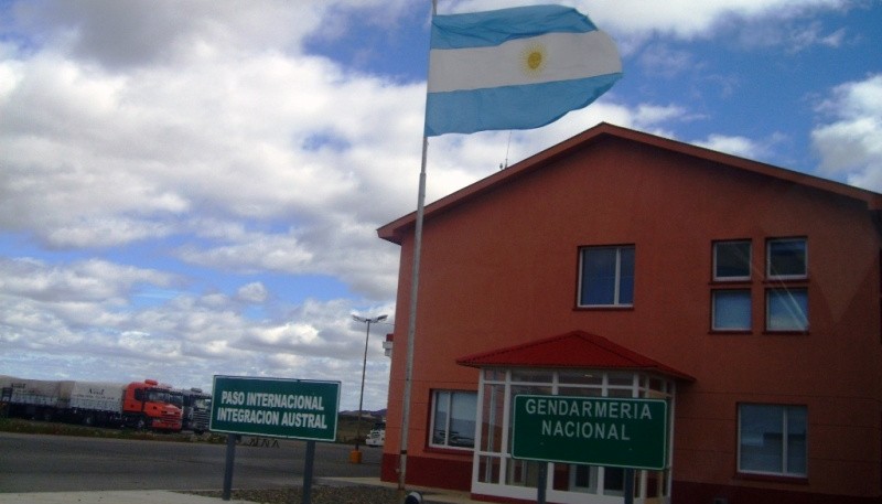 Paso Integración Austral lado argentino 