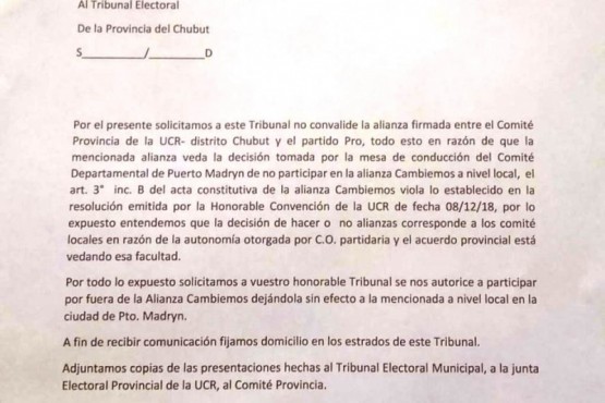 Estalla la interna PRO-UCR y se rompe la alianza