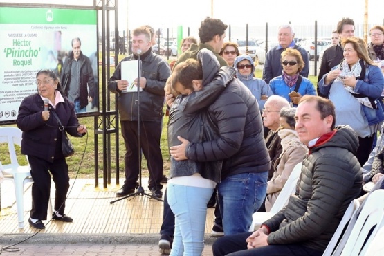 Homenaje en el Parque Urbano Héctor “Pirincho” Roquel (C.G)