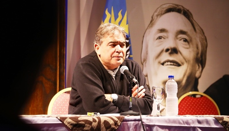 “Tito” Fernández ayer en el NK Ateneo. (C.G.).