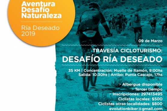 Se viene un fin de semana a puro cicloturismo