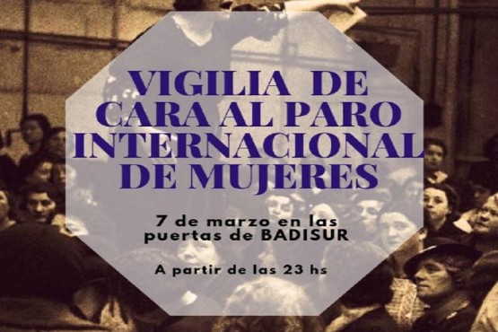 Vigilia y olla popular por el día de la mujer