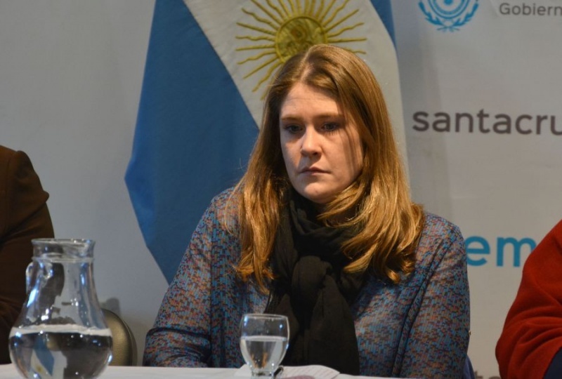Lorena Beltrán, subsecretaria de las Mujeres. 