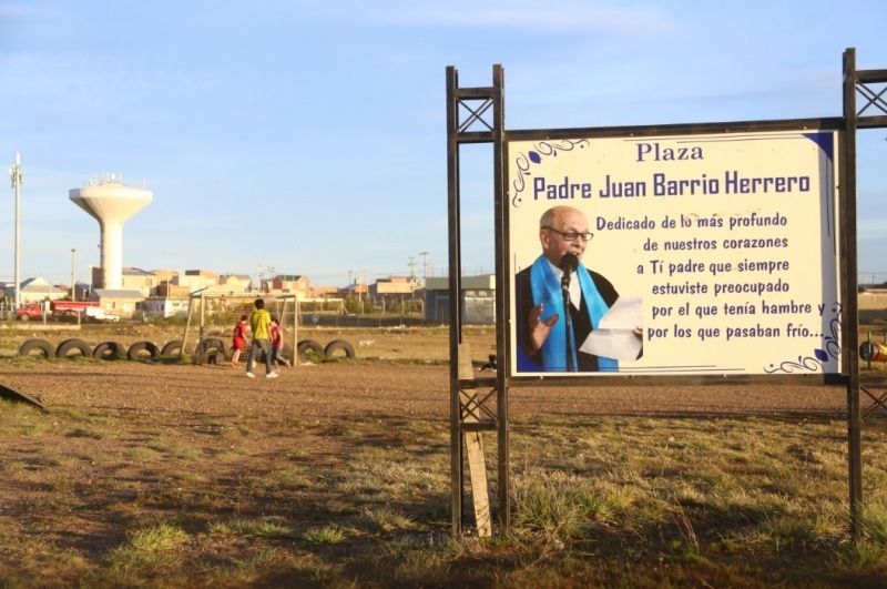 El óxido marca algunas de las plazas. (C.G)