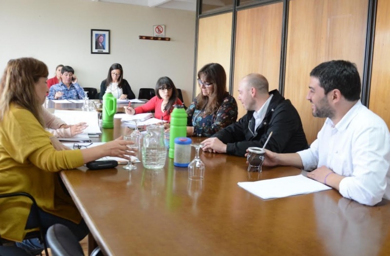 Primera reunión de la Comisión de Género.