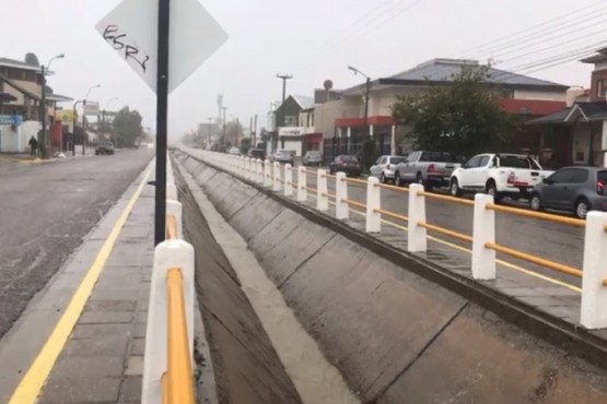 Comenzó nuevamente a llover en Comodoro