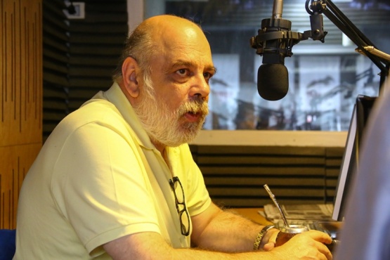 Giubetich en Tiempo FM. (C.G)