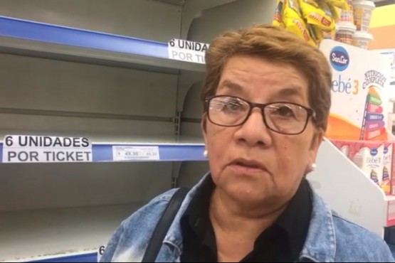 “No compraré leche, tomaré té lamentablemente”