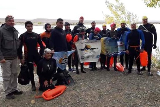 Hubo “misión cumplida” para la travesía “44 km. Ara San Juan”