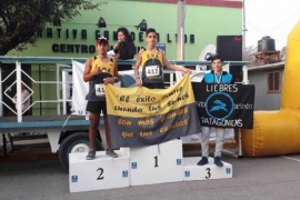 Los ganadores de la Corrida Atlética en Puerto Deseado