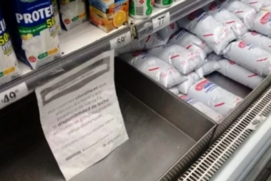 La provisión de leche se normalizaría en dos semanas