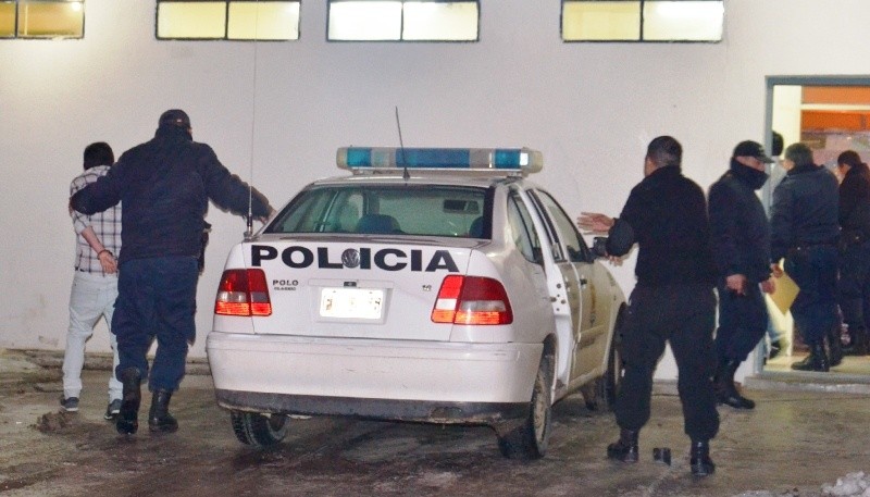 Los abusadores fueron alojados en la Comisaría Segunda. 