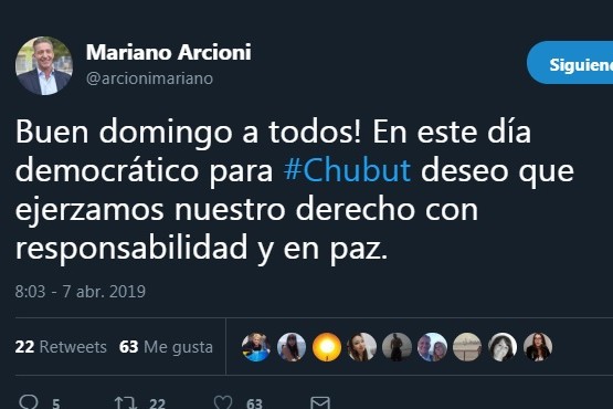 El Gobernador deseó un 