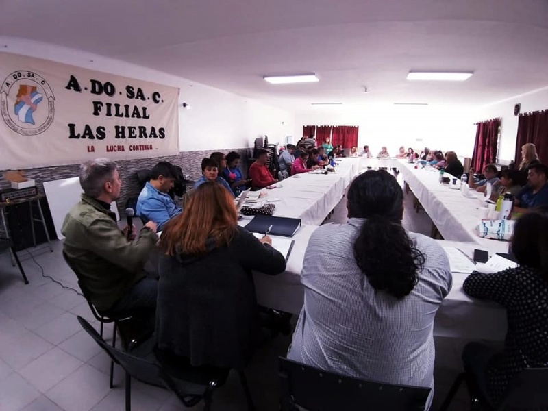 ADOSAC se reunió en Las Heras. 