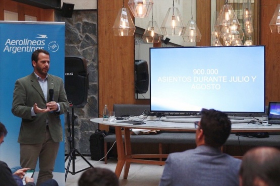 Aerolíneas Argentinas refuerza sus vuelos a Ushuaia durante el invierno