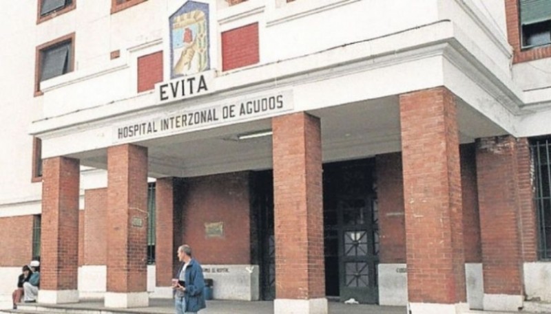 El Hospital Evita, en Lanús. FOTO: EL TERMÓMETRO