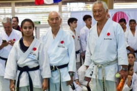 Camila Chamorro en la Selección Argentina de Karate