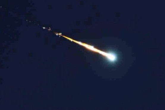 Reportan la caída de un meteorito sobre Uruguay que fue divisado desde Buenos Aires