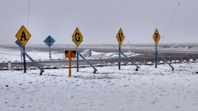 Piden precaución en las rutas. 