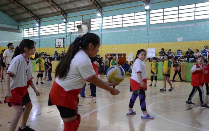 Las chicas disfrutaron el juego. 