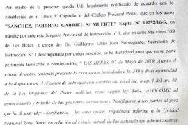 Pareja del policía que se suicidó negó culpa y contó que era víctima de violencia de género