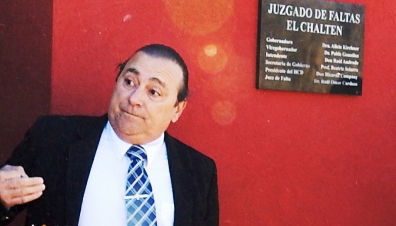 Dr. Raúl Cardozo (foto archivo: Ahora Calafate)