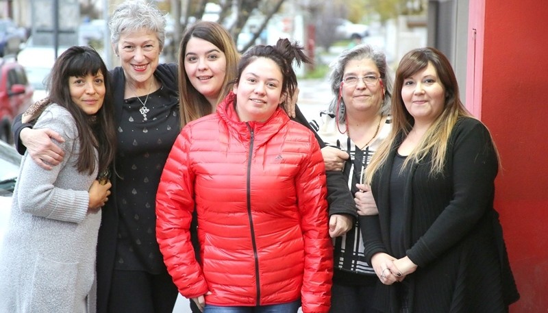 El plantel femenino de TiempoSur. (C.G.).  