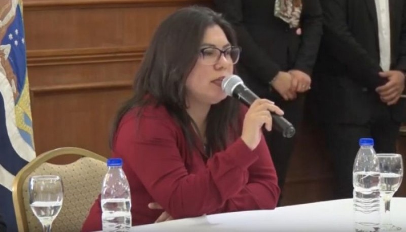 Nadia Astrada, secretaria de Estado de DDHH de Santa Cruz. 