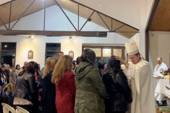 Obispo García Cuerva realizó su primera visita a El Calafate