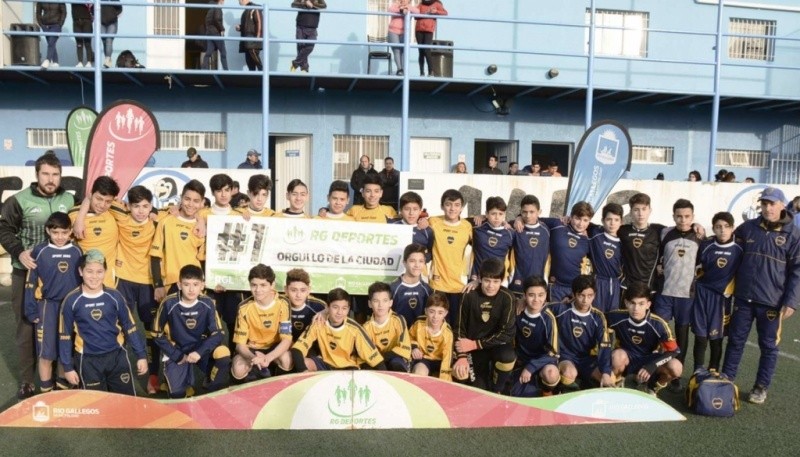 Los chicos de Boca se lucieron en fútbol.