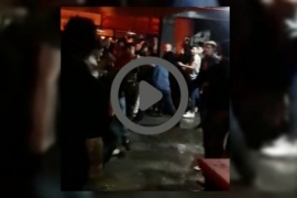 El video de la pelea en un local nocturno de Río Gallegos