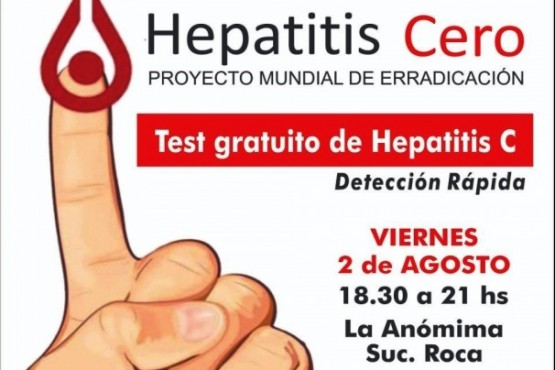 Realizarán campaña para detección de Hepatitis C