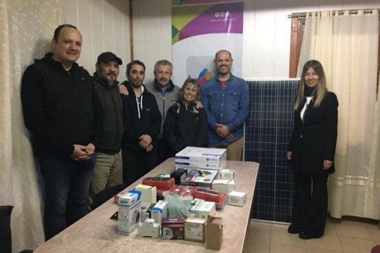 InSET recibió equipamiento para estudiantes de El Chaltén