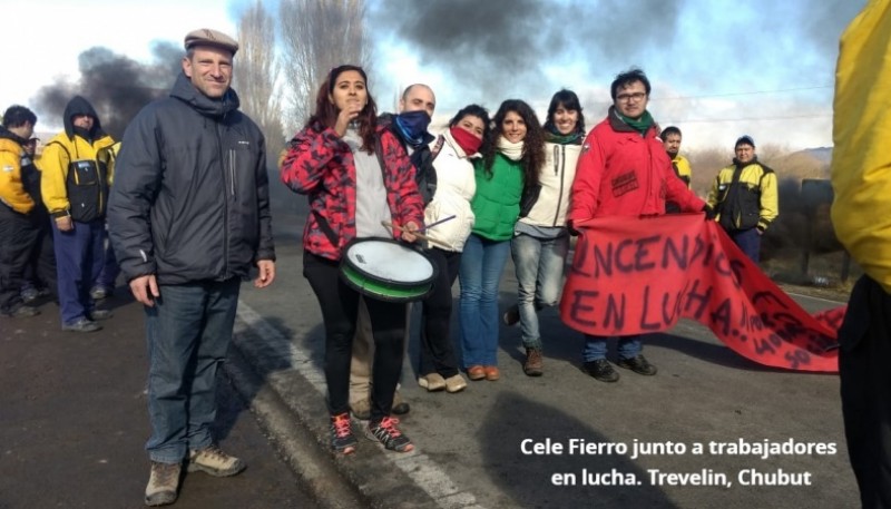 La candidata a diputada nacional Celeste Fierro.