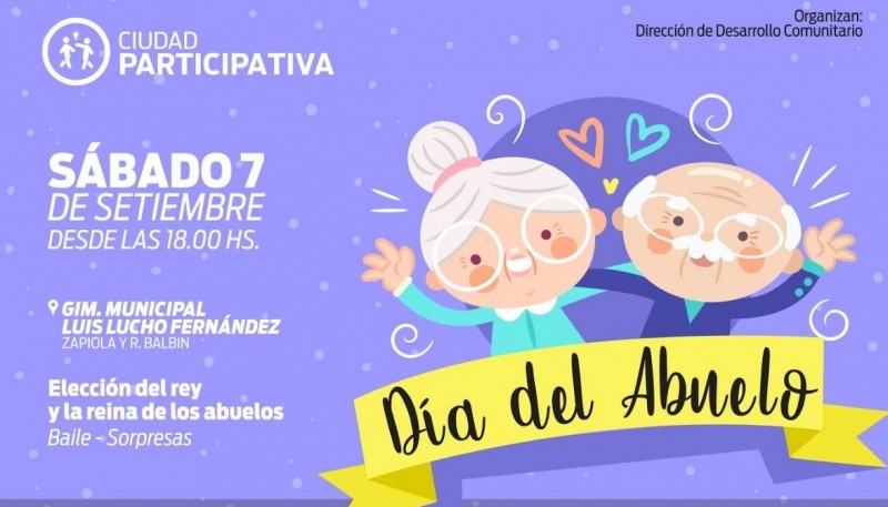 La actividad en conmemoración al Día del Abuelo. 