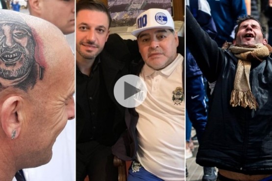 La revolución de Maradona en tres fotos. 